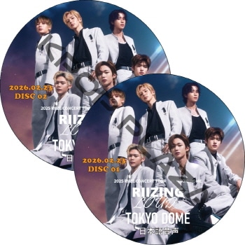 2026 RIIZE CONCERT TOUR [RIIZING LOUD] Special Edition in TOKYO DOME (2026.02.23 #2�祻�å�) ���ܸ첻�� / �饤�� [K-POP DVD]