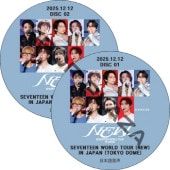 SEVENTEEN WORLD TOUR [NEW] IN JAPAN [����ɡ���] (2025.12.12 #2�祻�å�) ���ܸ첻�� / SVT DVD ���֥� [K-POP DVD]