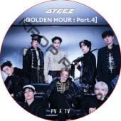 ATEEZ PV & TV COLLECTION (GOLDEN HOUR Part4) / ATEEZ DVD [K-POP DVD]