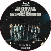 [Blu-ray] SEVENTEEN WORLD TOUR [NEW_] ENCORE Day1 (26.04.04) ���ܸ���� / SVT DVD ���֥� [K-POP DVD]