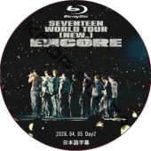 [Blu-ray] SEVENTEEN WORLD TOUR [NEW_] ENCORE Day2 (26.04.05) ���ܸ���� / SVT DVD ���֥� [K-POP DVD]