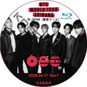 [Blu-ray] BTS WORLD TOUR ��ARIRANG�� IN JAPAN Day1 (2026.04.17) ���ܸ첻�� / ���ƾ�ǯ�� BTS [K-POP DVD]