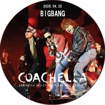 K-POP・アジア BIGBANG DVD K-POP DVD BIGBANG COACHELLA 2026 WEEK1-2 2枚set 2026.04.12-04.19