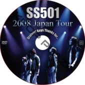 SS501 2008 Japan Tour Grateful Days Thanks for... (���ܸ첻��) / SS501 DVD [K-POP DVD]