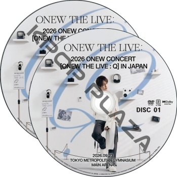 2026 ONEW CONCERT [ONEW THE LIVE : Q] IN JAPAN (2026.09.23 #2�祻�å�) ���ܸ첻�� / ���㥤�ˡ� shinee dvd ���˥塼 [K-POP DVD]
