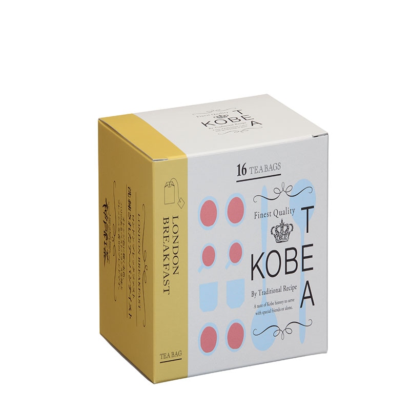 紅茶消費量トップクラスの神戸育ちの 神戸紅茶 KOBE TEA(神戸紅茶) 生紅茶 ロンドンブレックファスト(16TB)