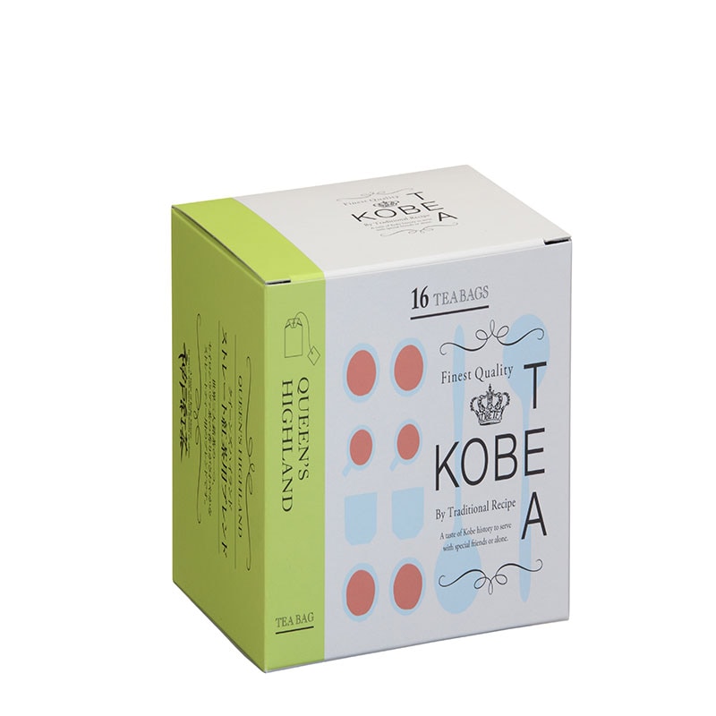 紅茶消費量トップクラスの神戸育ちの 神戸紅茶 KOBE TEA(神戸紅茶) 生紅茶 クィーンズハイランド(16TB)