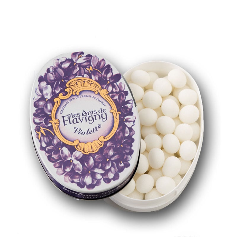 【バラ売り可】アニス・ドゥ・フラヴィニー アニスキャンディ ヴァイオレット11個 世界最古のキャンディ！ Anis de Flavigny(アニス・ド