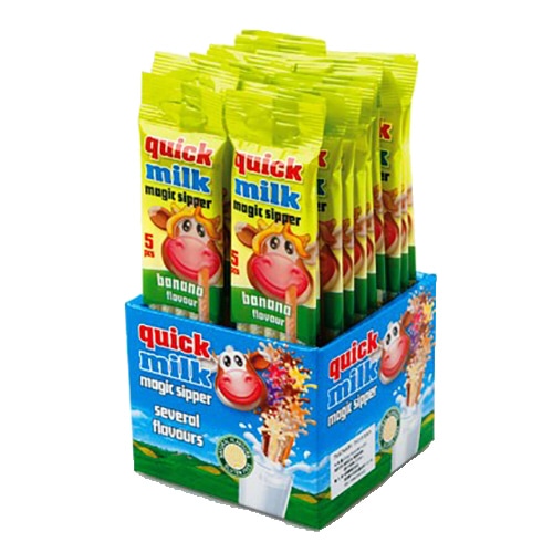 牛乳を飲もう！ FELFOLDI(フェルフォルディ) クィックミルクバナナ(5P×20本)