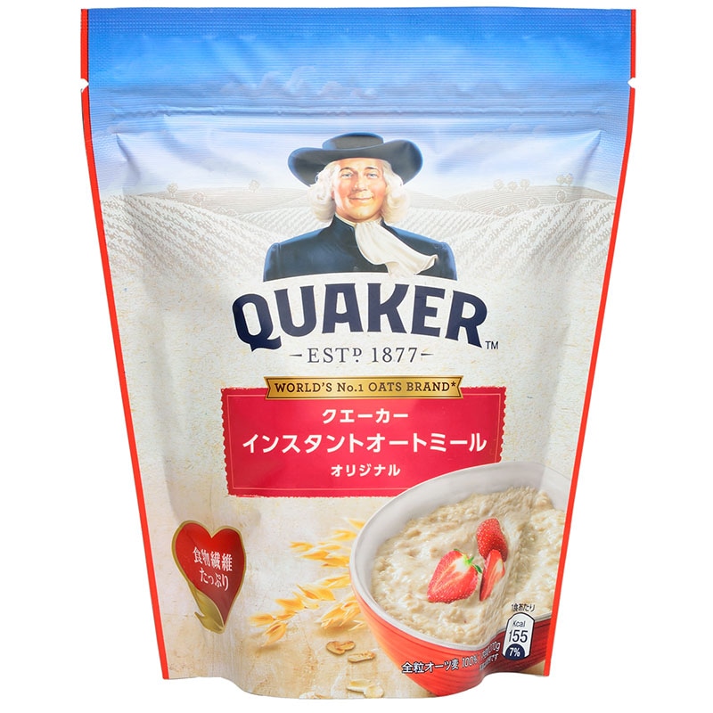 世界No.1オートミールブランド QUAKER(クェーカー) インスタントオートミール オリジナル(270g)