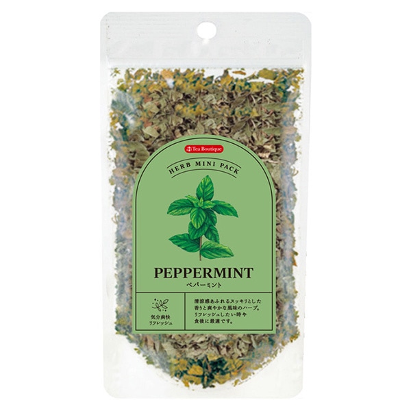 美容と健康に役立つ香りある植物！ 乾燥ハーブ『Dry Herbs』 ハーブミニパック ペパーミント(20g)