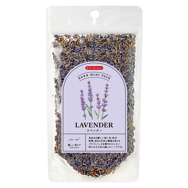 美容と健康に役立つ香りある植物！ 乾燥ハーブ『Dry Herbs』 ハーブミニパック ラベンダー(20g)