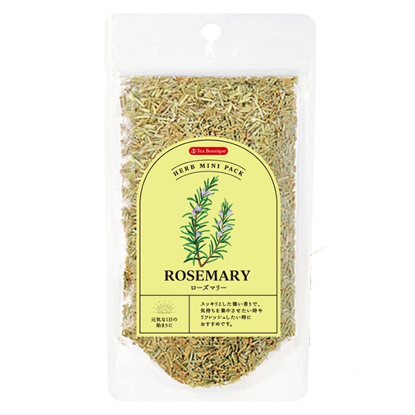 美容と健康に役立つ香りある植物！ 乾燥ハーブ『Dry Herbs』 ハーブミニパック ローズマリー(40g)