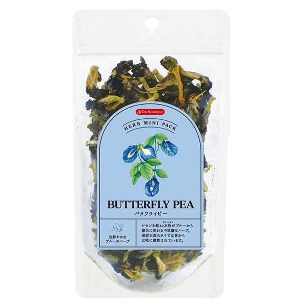 美容と健康に役立つ香りある植物！ 乾燥ハーブ『Dry Herbs』 ハーブミニパック バタフライピー(10g)