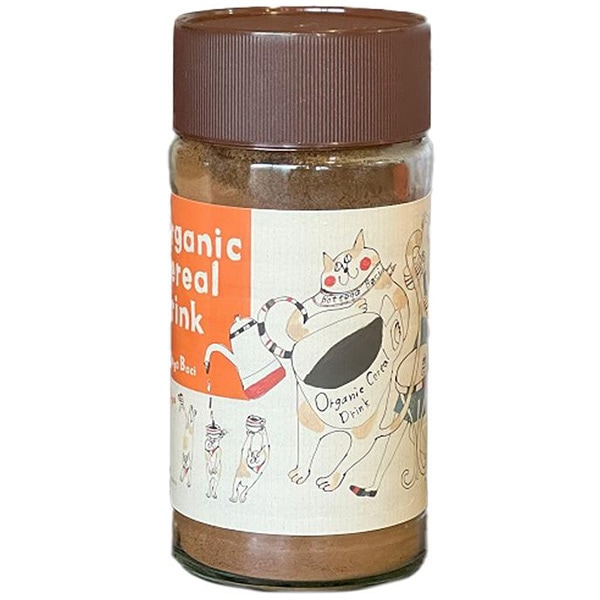 【オーガニック】【ノンカフェイン】妊娠中や授乳中の方ににおすすめ！ Baci(バーチ) オーガニック穀物コーヒーたんぽぽ(ノンカフェインコーヒー風飲料)(100g)