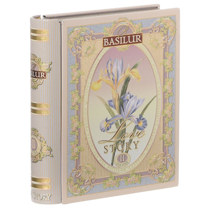 素敵なラブストーリーをお届けする、ミニチュアBOOK型紅茶ティーバッグ！ BASILUR（バシラーティー） ミニチュアラブストーリーvol.2（5TB）