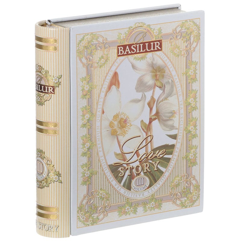 素敵なラブストーリーをお届けする、ミニチュアBOOK型紅茶ティーバッグ！ BASILUR（バシラーティー） ミニチュアラブストーリーvol.3（5TB）