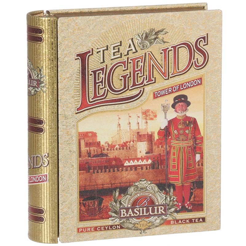 素敵なラブストーリーをお届けする、ミニチュアBOOK型紅茶ティーバッグ！ BASILUR（バシラーティー） ミニチュアレジェンド・タワーオブロンドン（5TB）