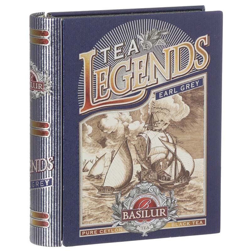 素敵なラブストーリーをお届けする、ミニチュアBOOK型紅茶ティーバッグ！ BASILUR（バシラーティー） ミニチュアレジェンド・アールグレー（5TB）