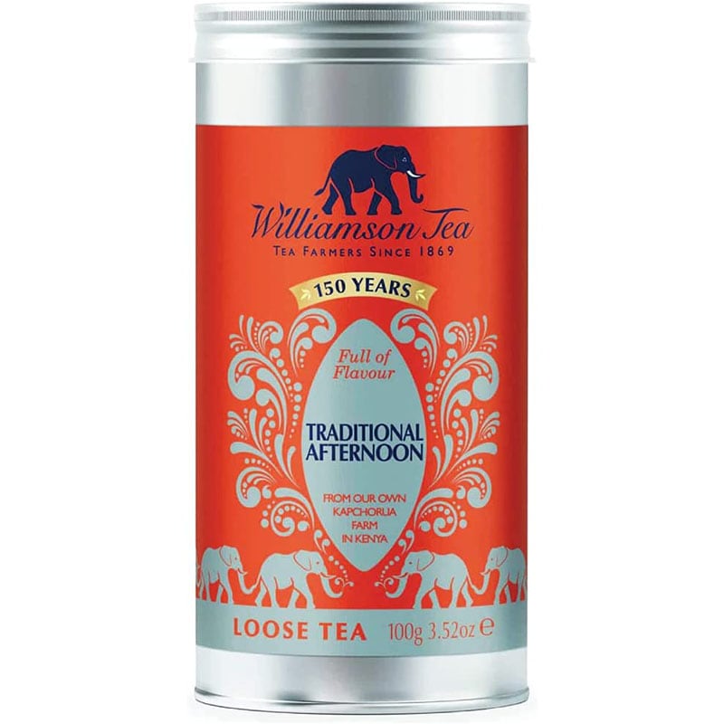 茶園経営一筋に美味しさを追及し続けてきた伝統の紅茶！ Williamsontea（ウィリアムソン） トラディショナルアフタヌーン（100g）