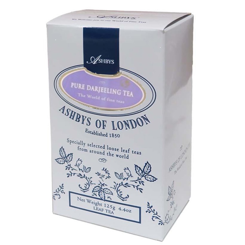 良質の茶葉を選りすぐり、産地の紅茶を引き立てるブレンドをした紅茶 ASHBYS（アシュビィズ） ダージリン（125g）