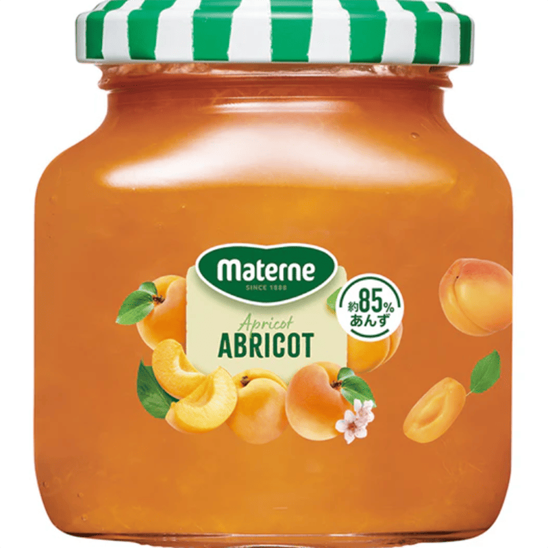 フルーツ本来のやわらかな甘みと食感 Materne（マテルネ）アプリコットコンポート（195g）