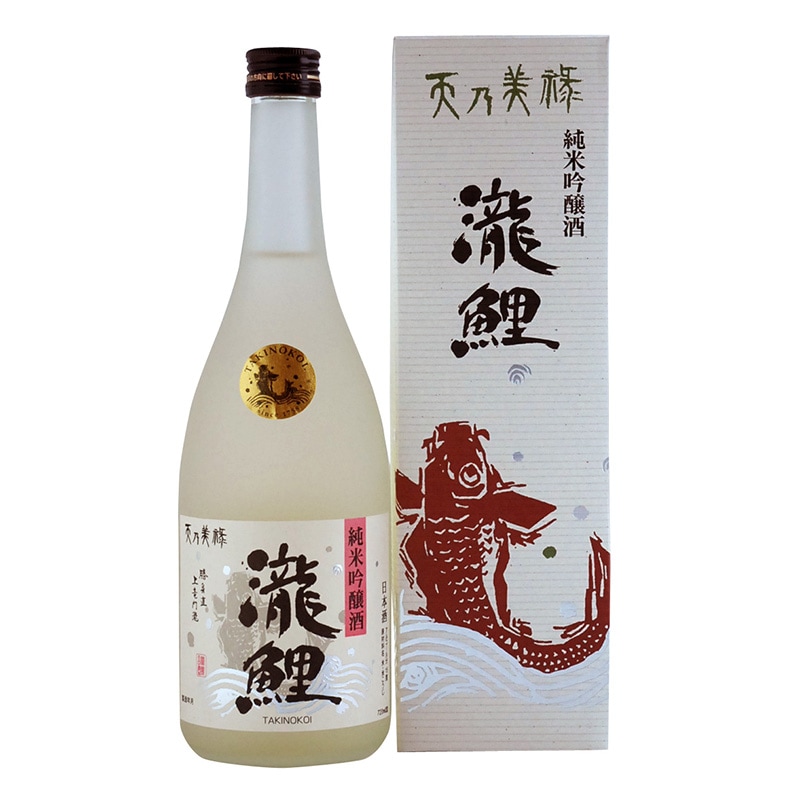 キレの良い口当たり 瀧鯉 純米吟醸 天乃美禄（720ml）