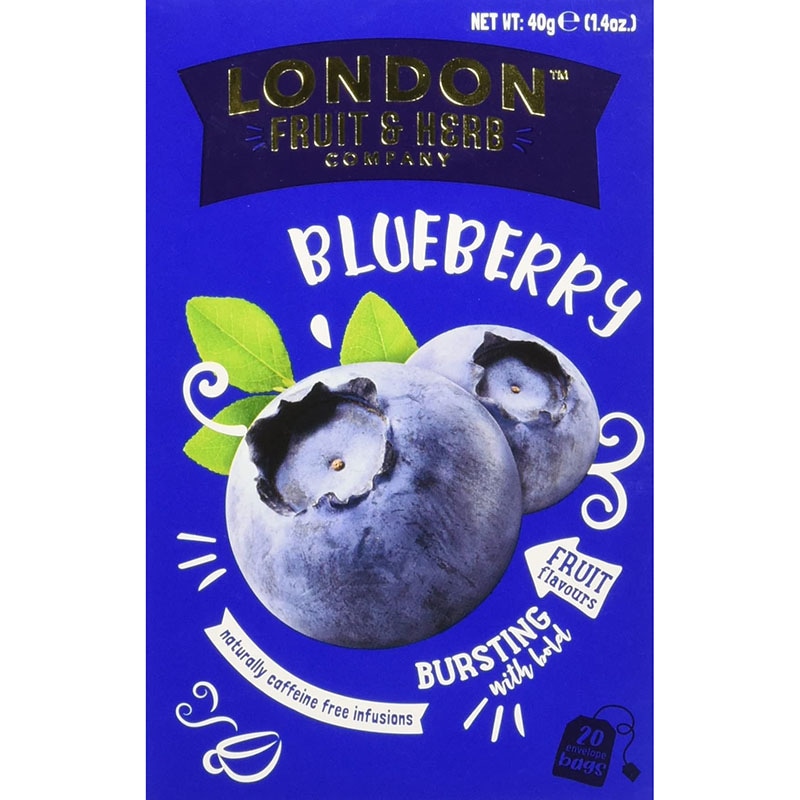【ノンカフェイン】カフェインフリーのハーブティー LONDON FRUIT&HERB（ロンドン フルーツ&ハーブ）ブルーベリーブリス（20P）