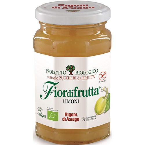 【オーガニック】高品質なオーガニックスプレッド Rigoni di Asiago（リゴーニ ディ アシアゴ）レモン（260g）