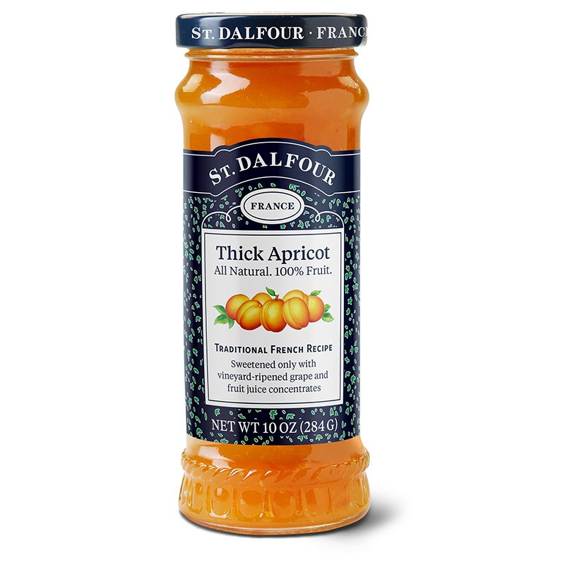砂糖、保存料、着色料は不使用、自然の美味しさを濃縮 ST.DALFOUR（サン・ダルフォー）アプリコット（284g）