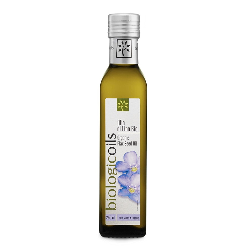 【オーガニック】オーガニックアマニオイル biologicoils（ビオロジックオイルズ）イタリア産有機アマニオイル（229g）