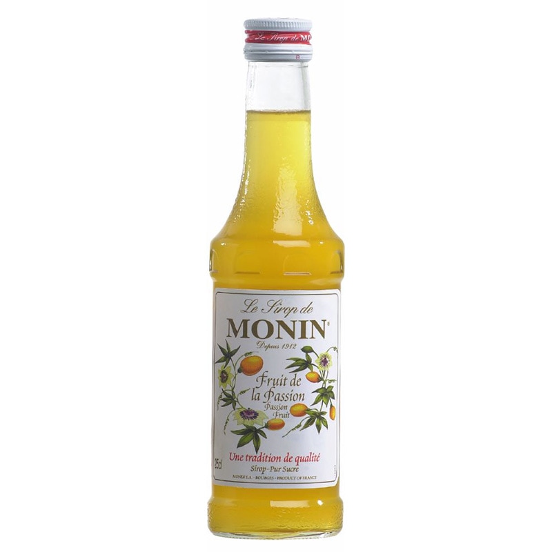 プレミアムな品質、創造性、革新性 MONIN（モナン）パッションフルーツシロップ（250ml）