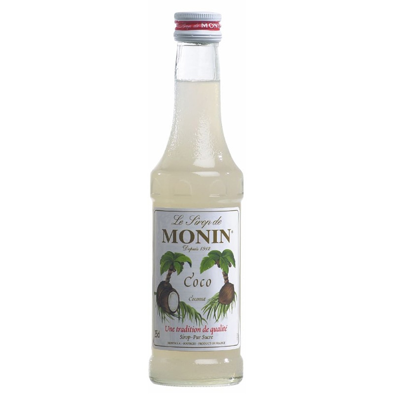 プレミアムな品質、創造性、革新性 MONIN（モナン）ココナッツシロップ（250ml）