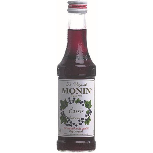 プレミアムな品質、創造性、革新性 MONIN（モナン）カシスシロップ（250ml）