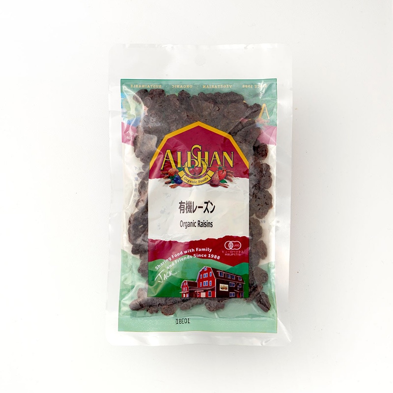 【オーガニック】健康的で持続可能な食材 ARISHAN（アリサン）レーズン（250g）