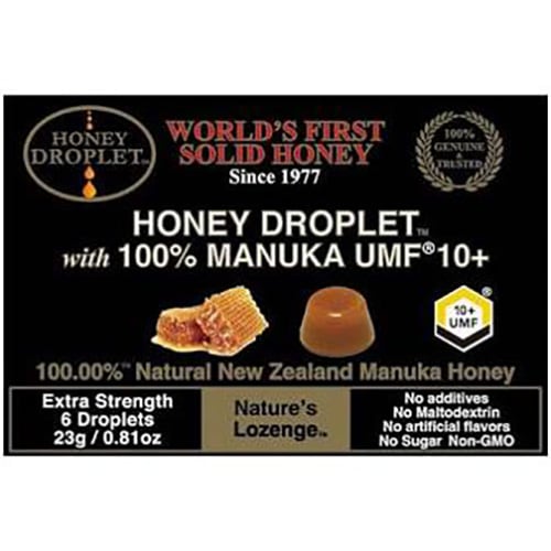 ニュージーランド産100%ピュアハニー！ WORLD'S FIRST（ワールド ファースト）ハニードロップレット マヌカハニー UMF＋10（23g）