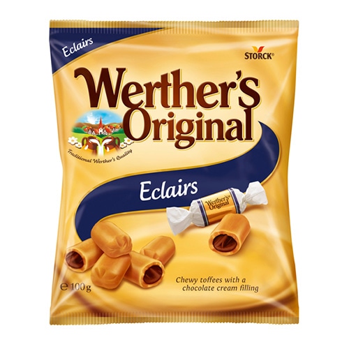 なめらかでクリーミーな味わい STORCK（ストーク）ヴェルタース オリジナル エクレア（100g）