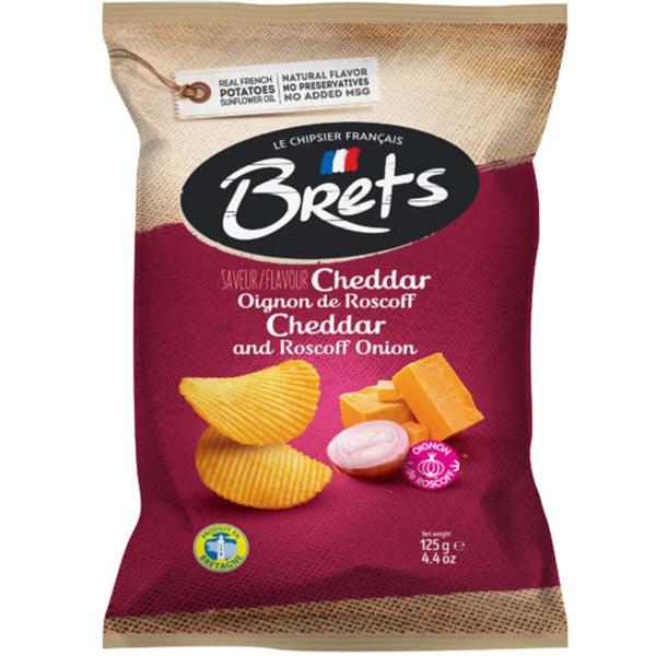 ワインとの相性抜群！ BRets（ブレッツ）チェダー&オニオン（125g）