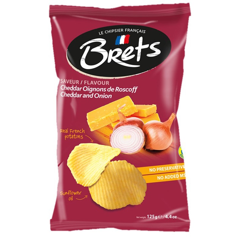 ワインとの相性抜群！ BRets（ブレッツ）チェダー&オニオン（125g）