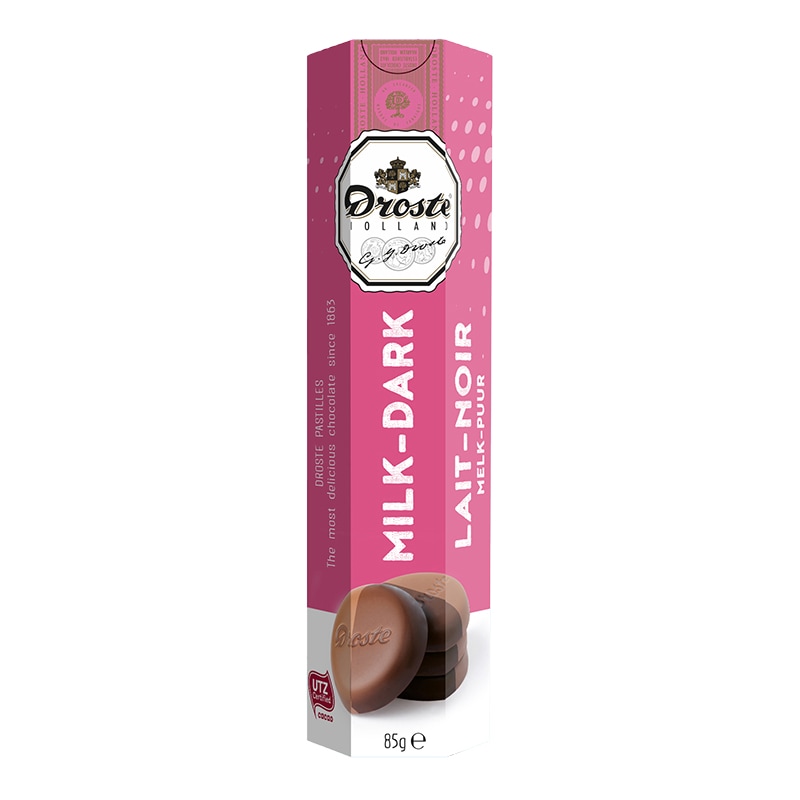【冬季限定】オランダが誇る世界の名品 Droste（ドロステ）ミルク＆ダーク（85g）