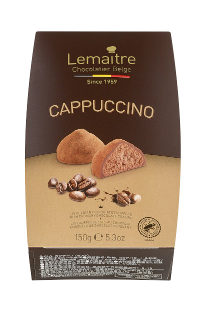 【冬季限定】一度食べたら忘れられない美味しさ Lemaitre（ルメトル）トリュフチョコ カプチーノ（150g）