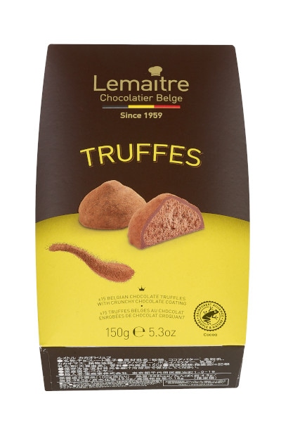 【冬季限定】一度食べたら忘れられない美味しさ Lemaitre（ルメトル）トリュフチョコ カカオ（150g）