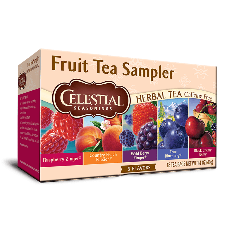アメリカNo.1のマーケットシェア CELESTIAL SEASONINGS（セレッシャル シーズニング）フルーツ 5種セット（18TB）