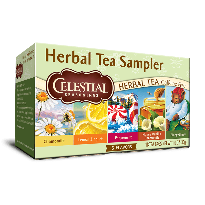 アメリカNo.1のマーケットシェア CELESTIAL SEASONINGS（セレッシャル シーズニング）ハーブティー 5種セット（18TB）