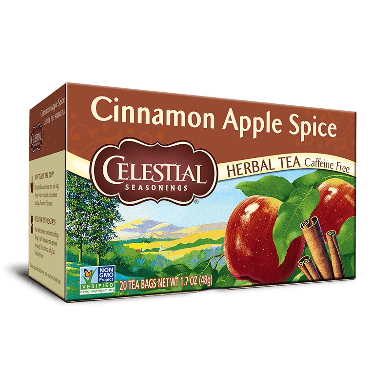 アメリカNo.1のマーケットシェア CELESTIAL SEASONINGS（セレッシャル シーズニング）シナモン アップルスパイス（20TB）