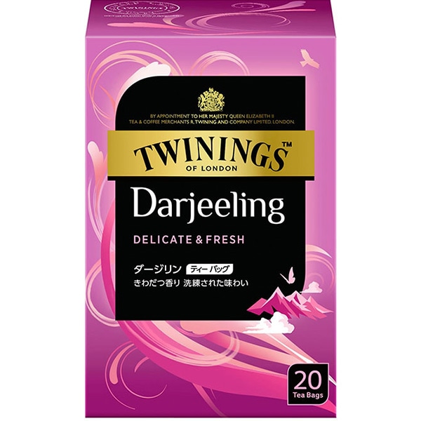 心に残る極上の1杯 TWININGS（トワイニング）ダージリン（20TB）
