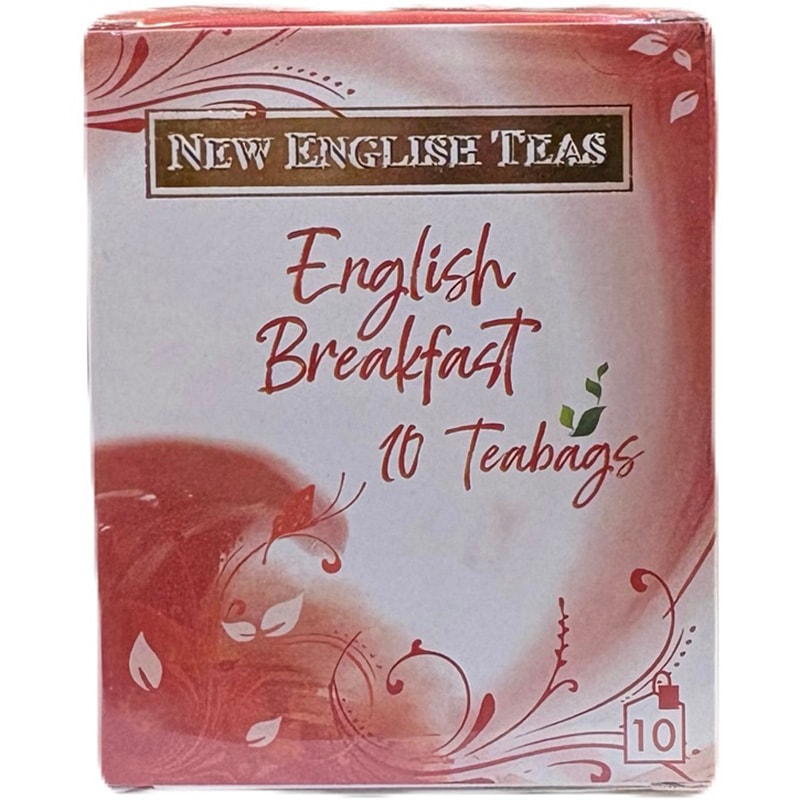 「美しい紅茶」 NEW ENGLISH TEAS（ニューイングリッシュティー）イングリッシュガーデン イングリッシュブレックファスト（10パック入り）