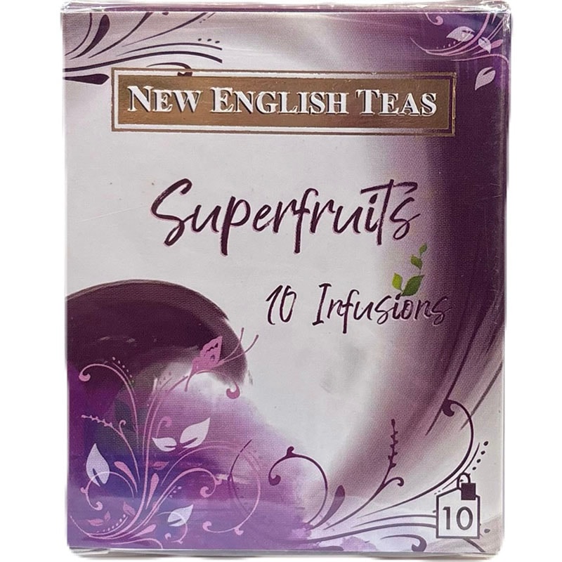 「美しい紅茶」 NEW ENGLISH TEAS（ニューイングリッシュティー）イングリッシュガーデン スーパーフルーツ（10パック入り）