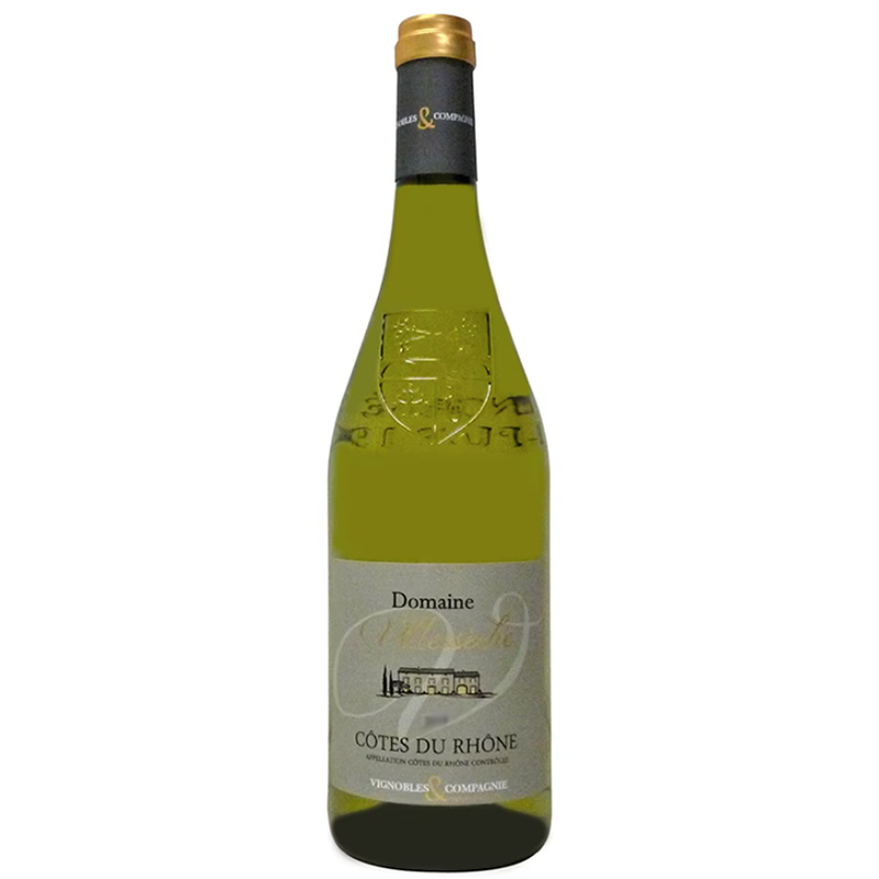 酸味と果実味のバランスがとれた白ワインドメーヌ・ヴィルセシュ・コートデュローヌ・ブラン（750ml）お手頃ワイン