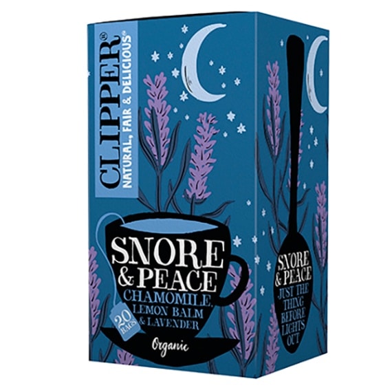 【オーガニック】特別なオーガニック茶葉を使用 CLIPPER（クリッパー）オーガニック スノア＆ピース（20P）